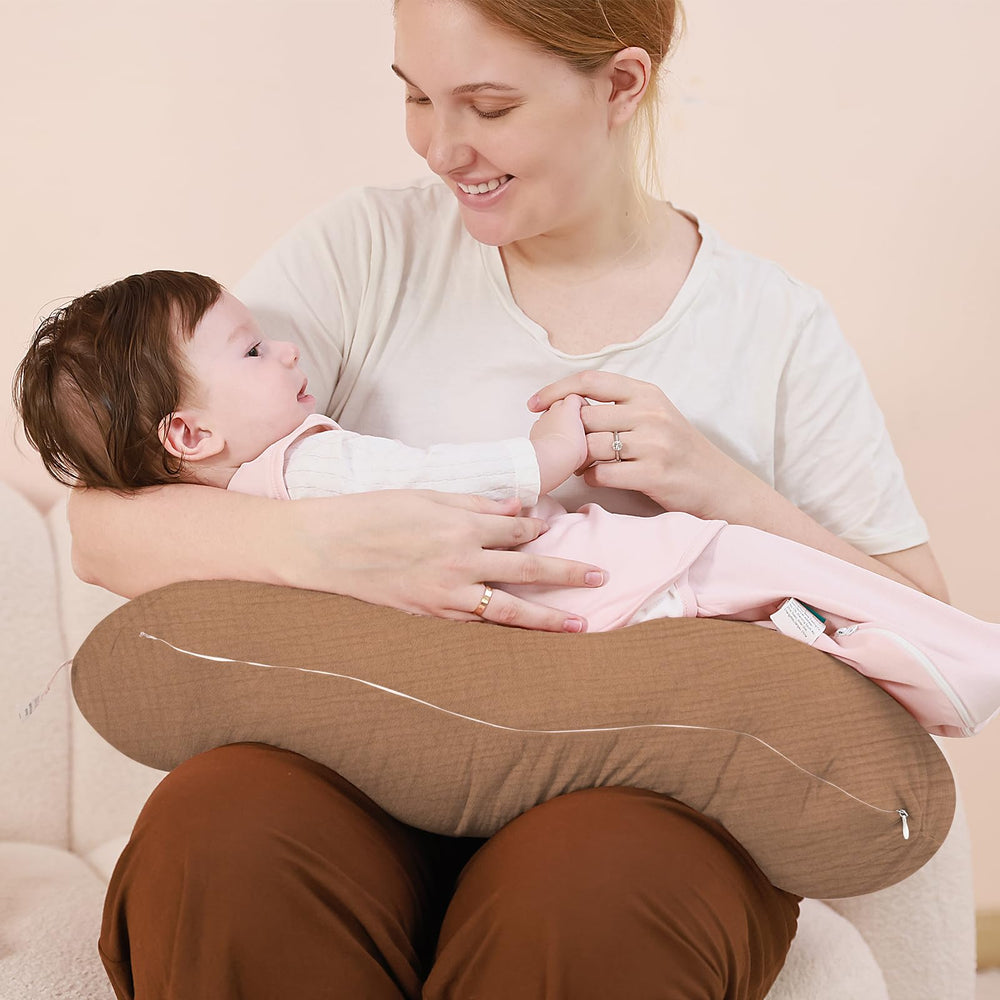 FUNUPUP muslin cover is machine washable and dryer-friendly for busy parents.