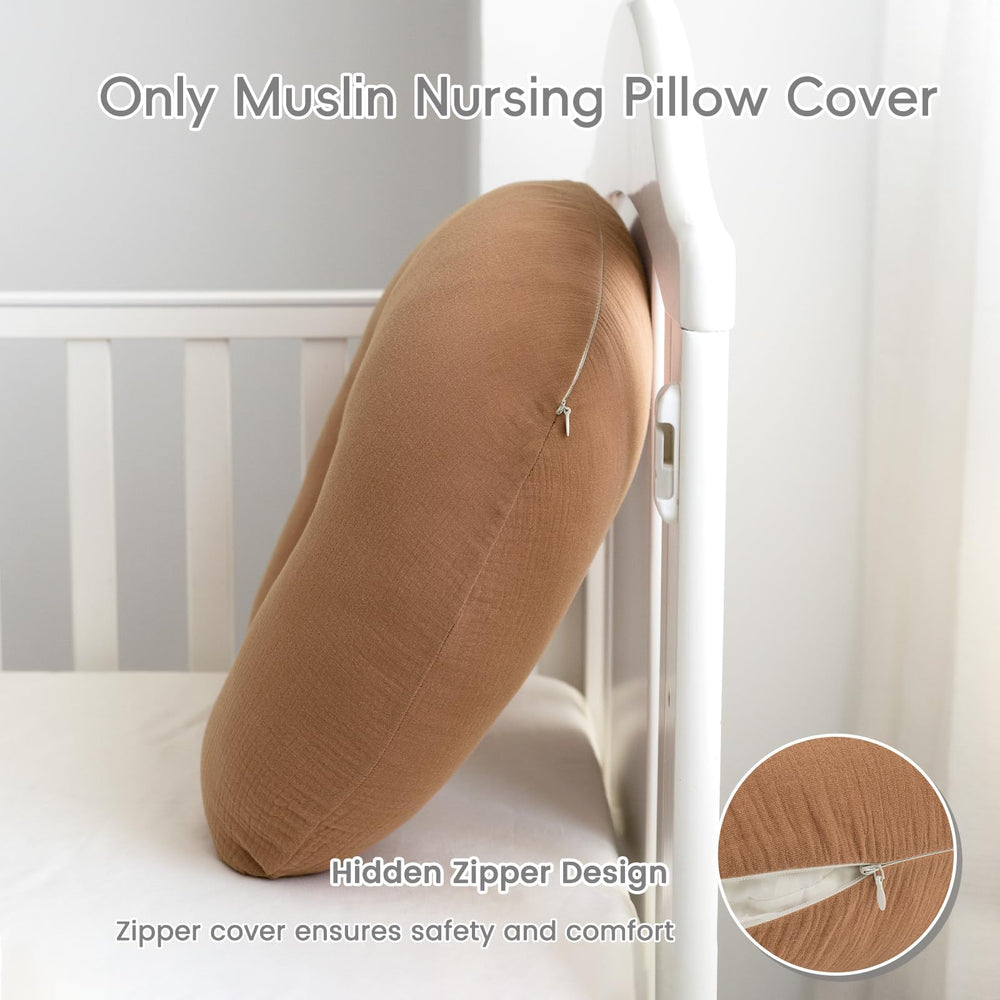 FUNUPUP nursing pillow cover makes a thoughtful newborn gift for new parents.