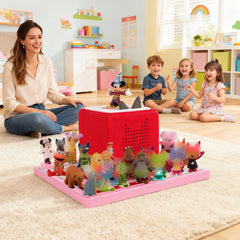 FURAOMEILI Tonies shelf magnetic display keeps figures organized for tidy playtime