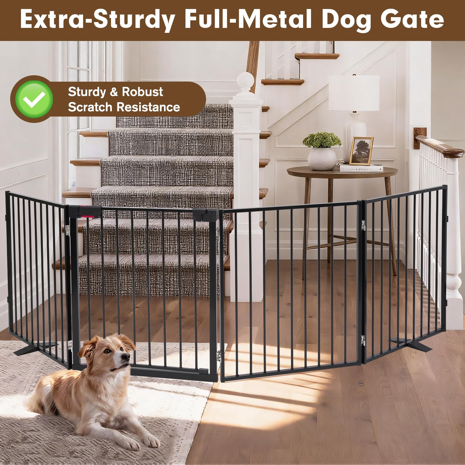 Furggis 360-degree hinges allow flexible arrangement and easy storage.