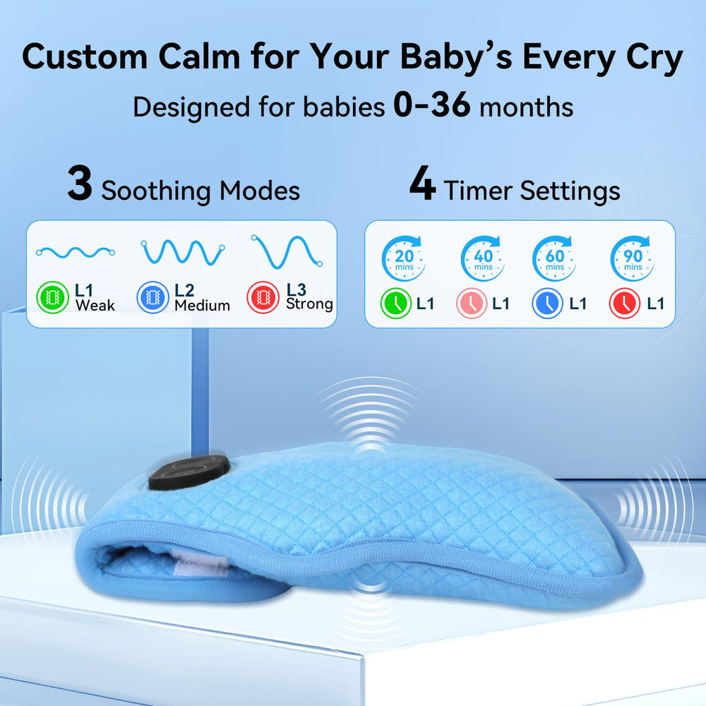 Furlerkam lightweight vibrating pad emphasizes portable design for home and travel.
