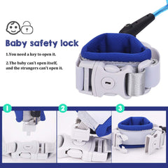 FurPaw blue leash shows 360-degree rotation for easy direction changes