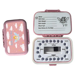 FurPaw Tooth Fairy Box Pink close-up shows glossy finish for kid keepsakes