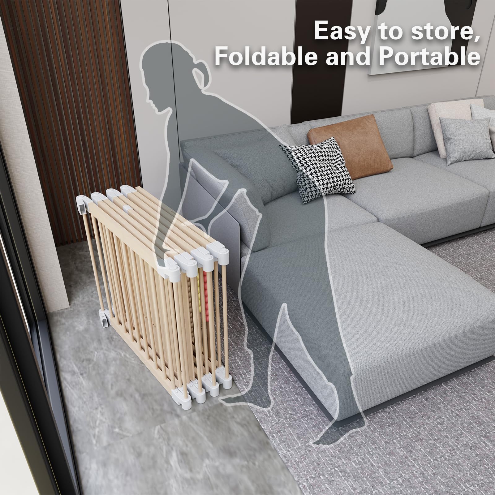 FurrFinesse easy-clean radiant-pine surface resists stains and wipes clean easily.