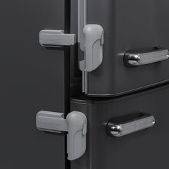 Fursafe&amp;Q 2-pack fridge lock, closed, for child safety and easy access