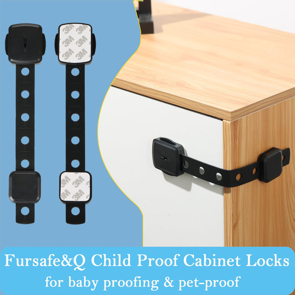Fursafe&Q adhesive tape installation demonstrates damage-free, no-drill setup.