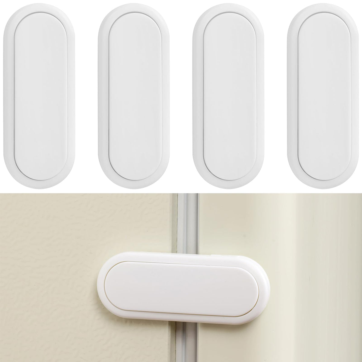 Fursafe&Q baby-proof cabinet locks packaged for quick setup and safety.