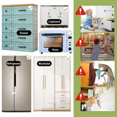 Fursafe&Q button-sliding design enables quick adult access.