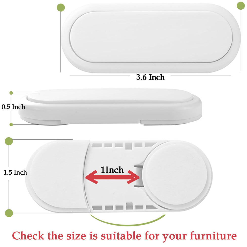 Fursafe&Q button-sliding design lock being unlocked by an adult.