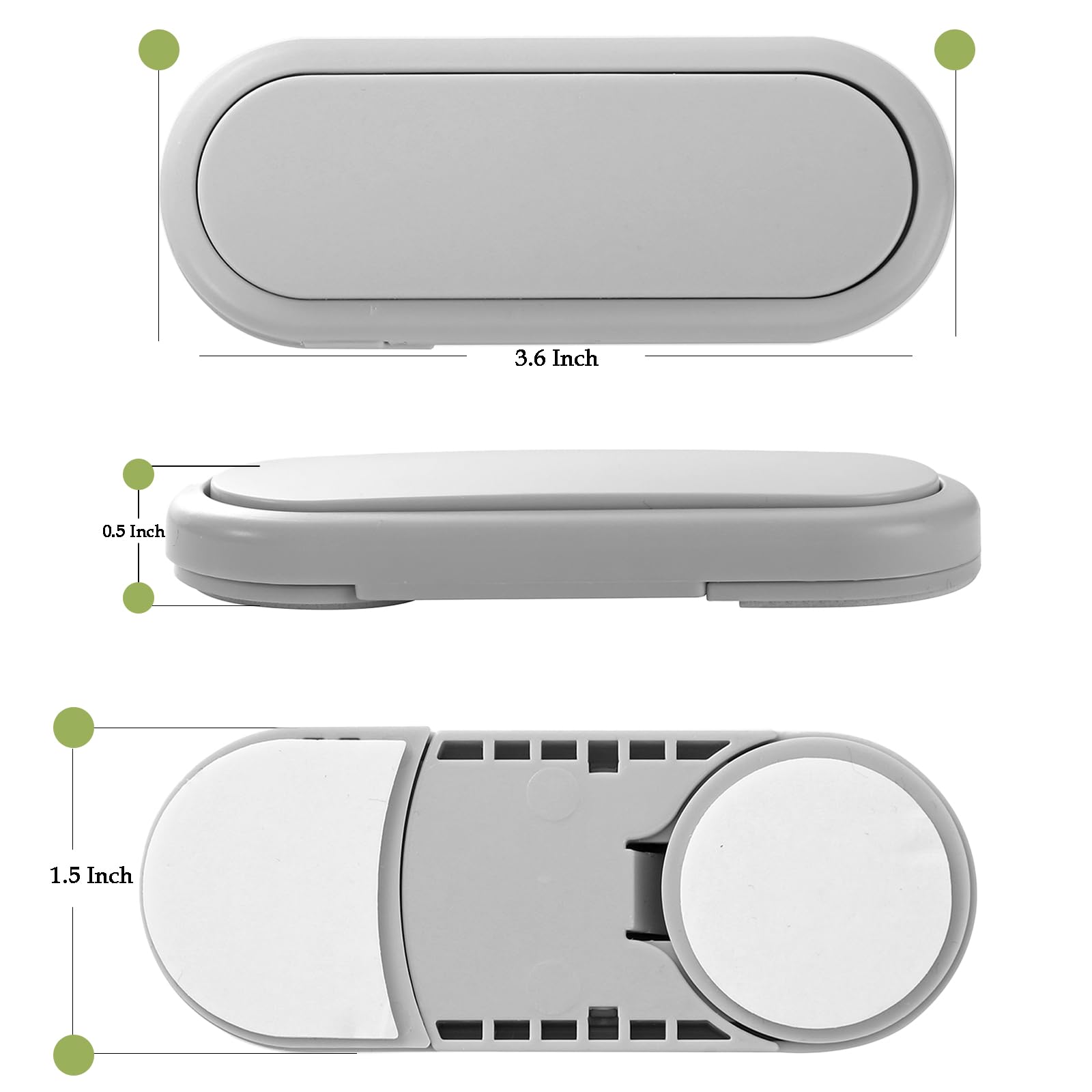 Fursafe&Q easy-installation locks shown without tools.