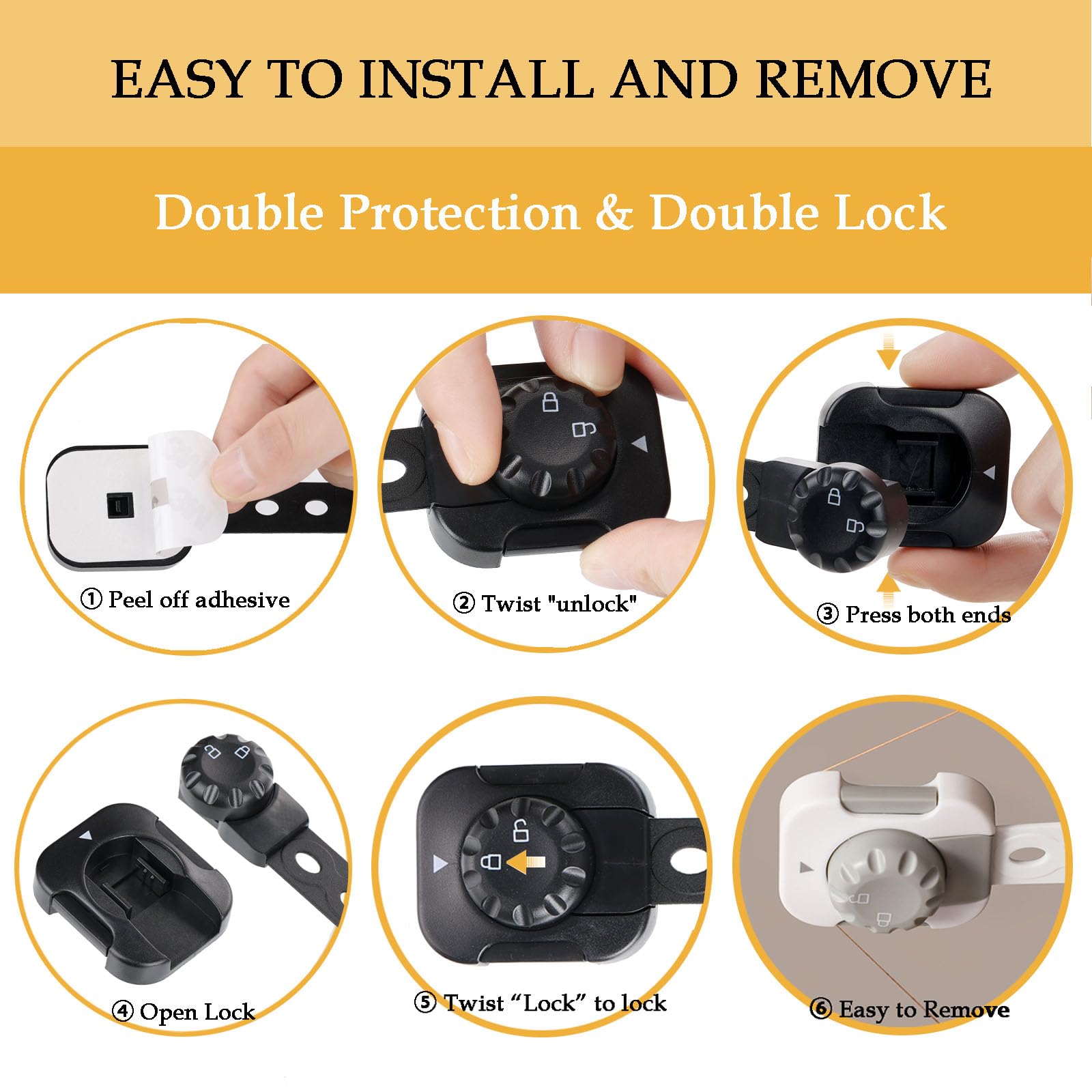 Fursafe&Q no-drill installation uses strong adhesive tape