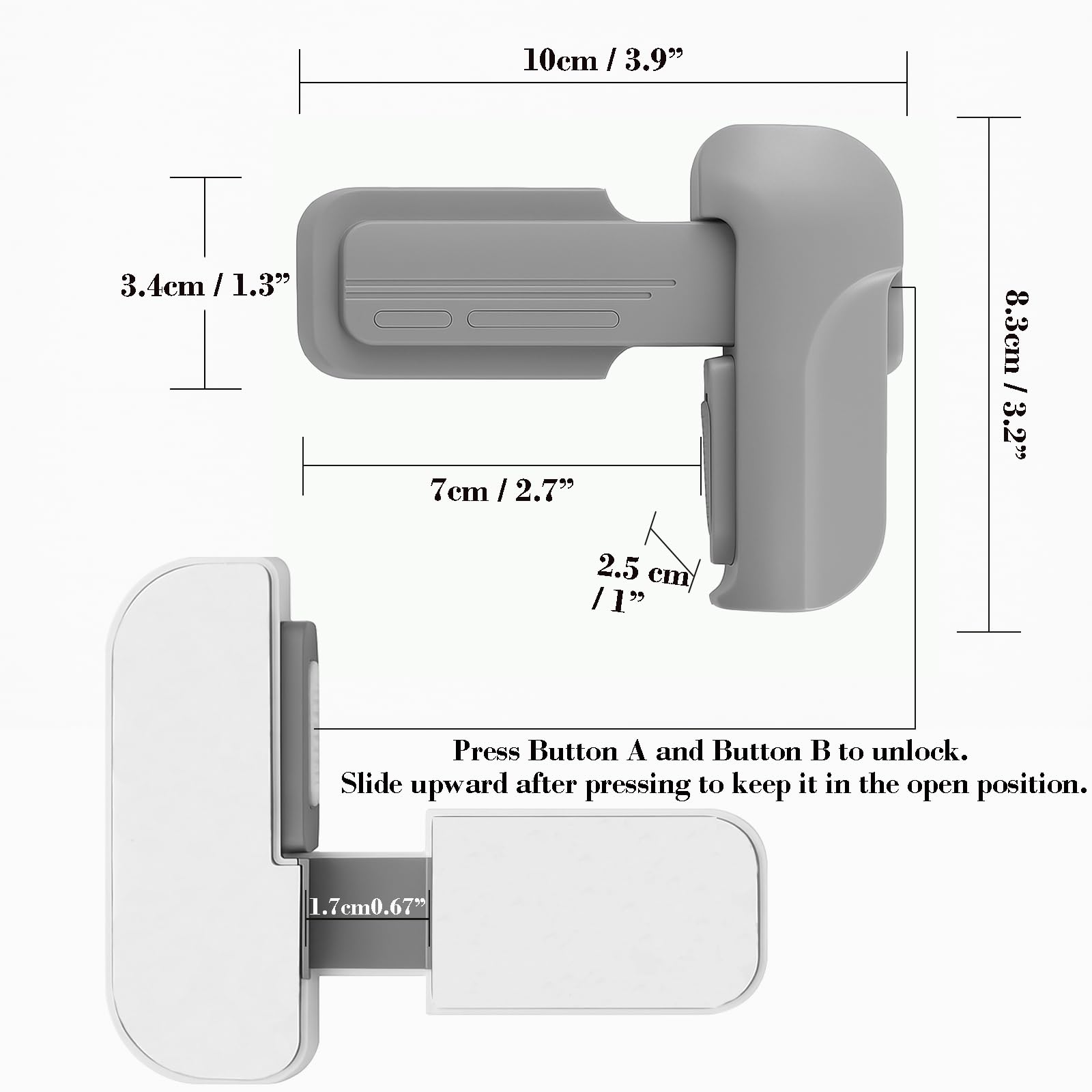 Fursafe&amp;Q one-hand operation demonstrates easy access for adults