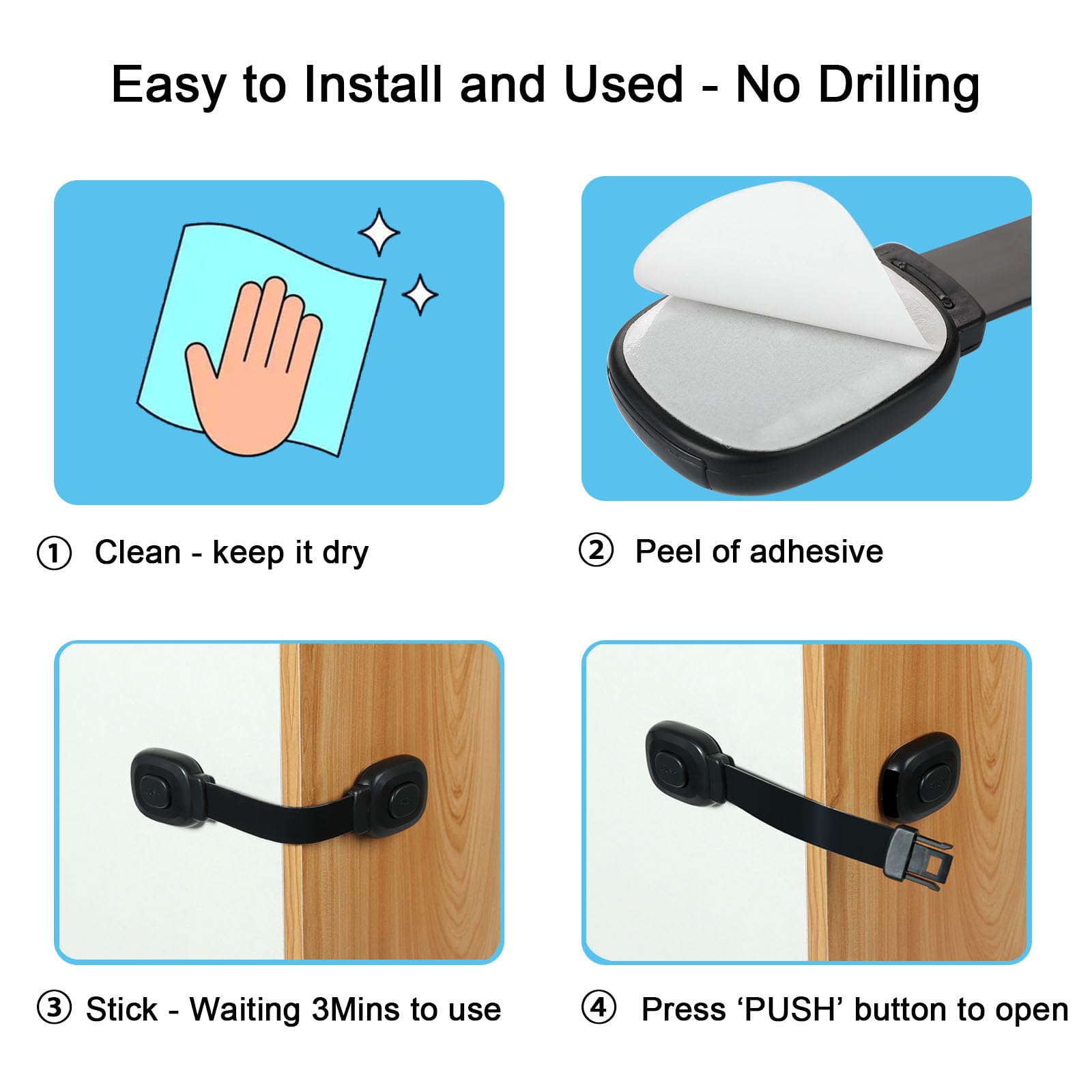 Fursafe&Q oven door lock secures appliance while maintaining easy access when needed.
