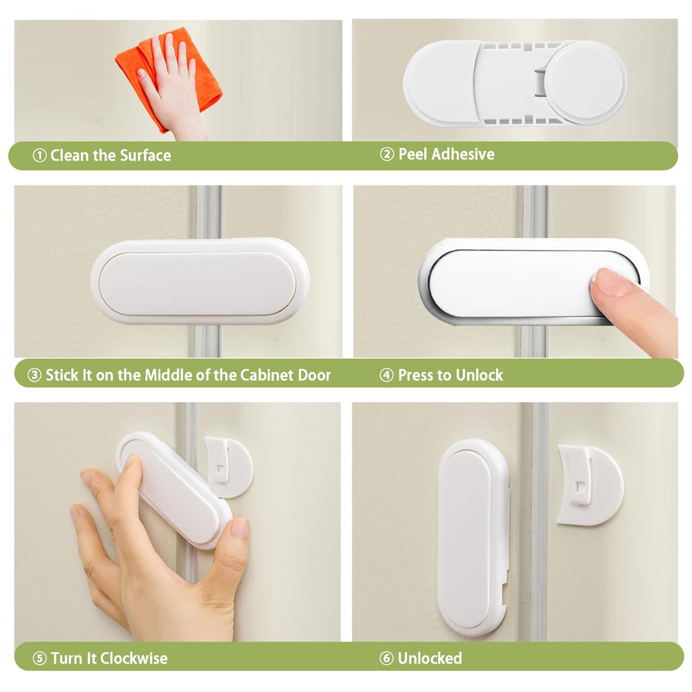 Fursafe&Q two-tone white-grey locks blend with decor.