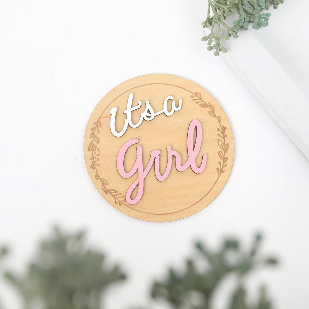 FUTNH gift idea sign pink, perfect for gifting and baby announcements.