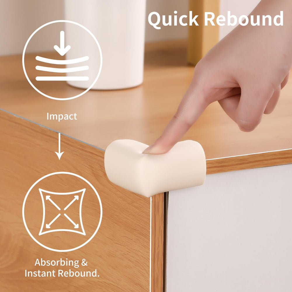 Fvbber adhesive corner guard foam sticks securely and removes cleanly when repositioned.
