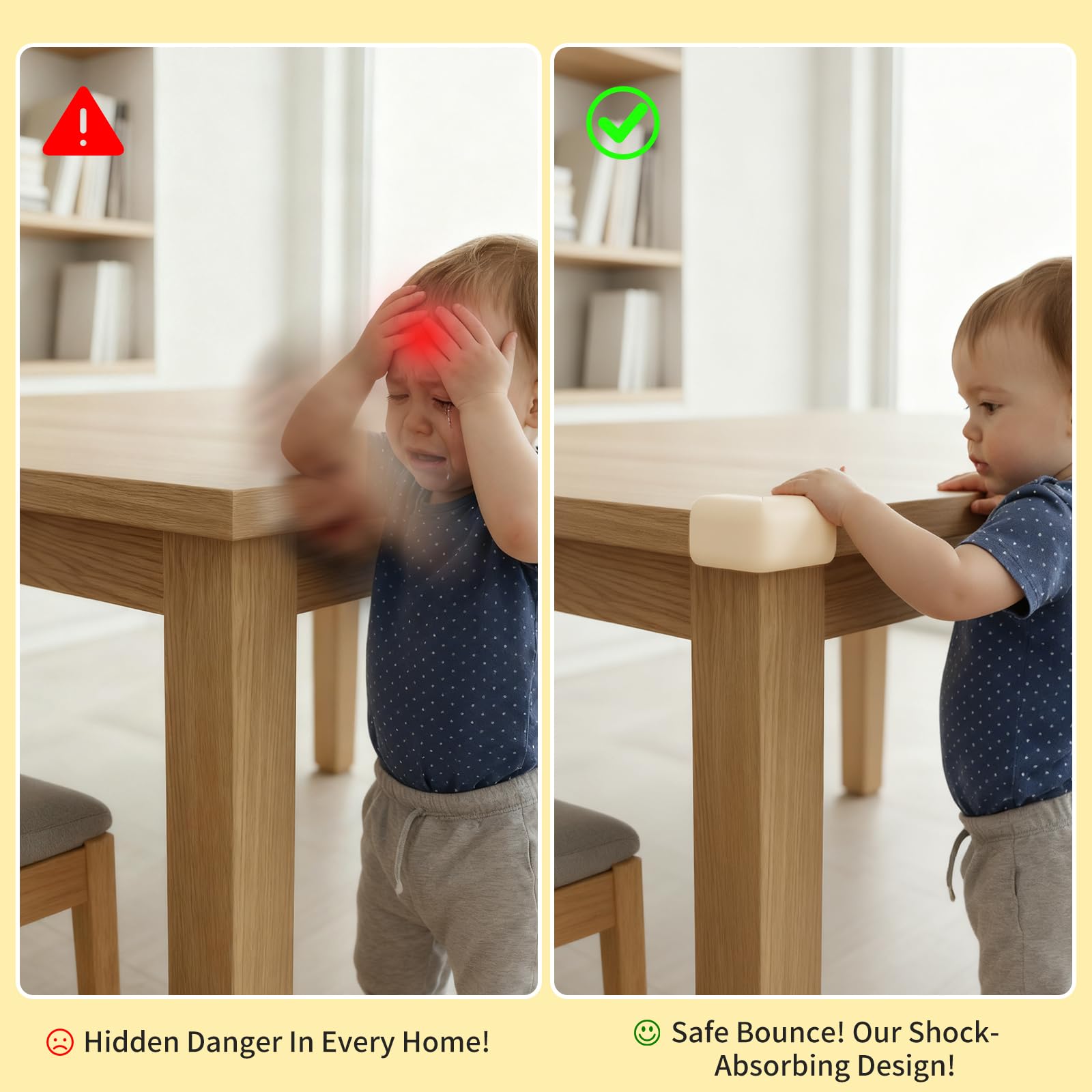 Fvbber table edge protector foam guards keep edges safe while kids explore.