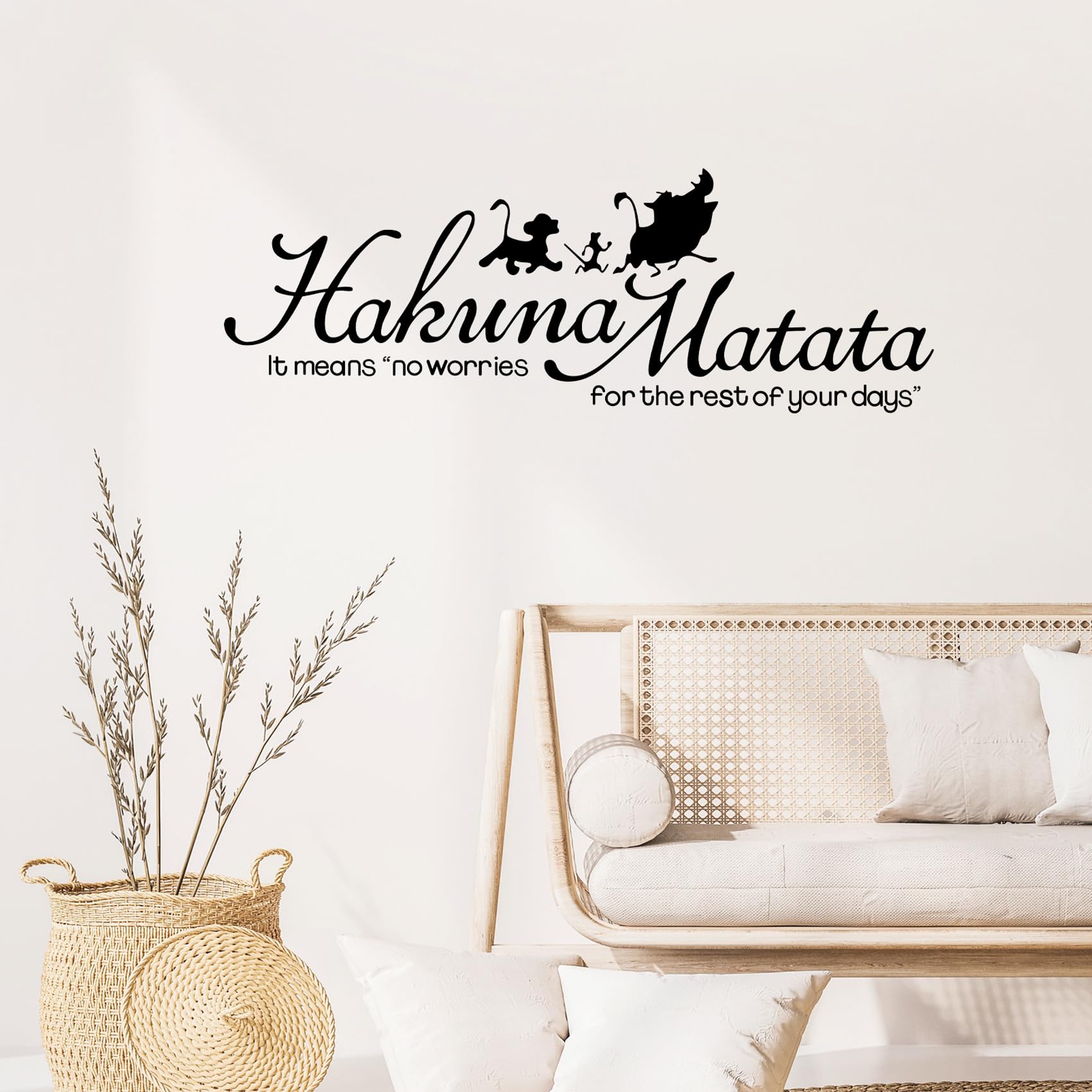 FVFVAHO Large size 98.8 x 34.2 cm covers walls beautifully