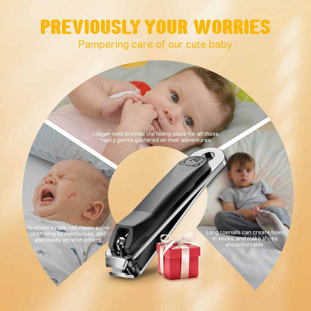 FVION helps toddler nail care with comfortable trimming sessions.