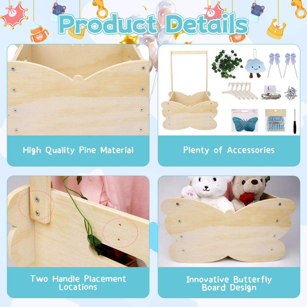 FVNPIHAM nursery decor concept with personalized stickers for gifting