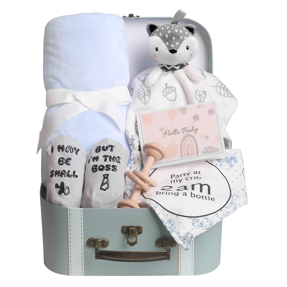 Fvntuey baby blanket offers velvety-soft warmth for cozy naps and cuddles.