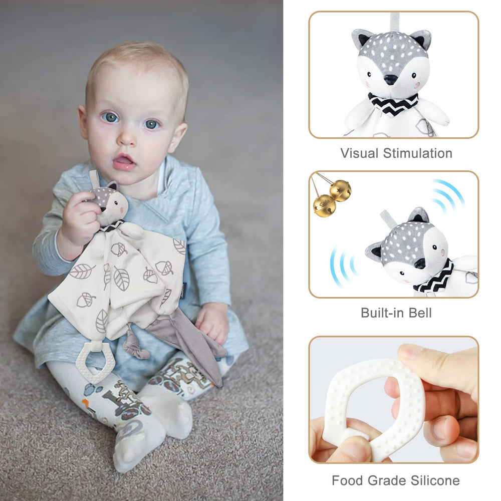 Fvntuey cardboard gift box framing a premium newborn gift presentation