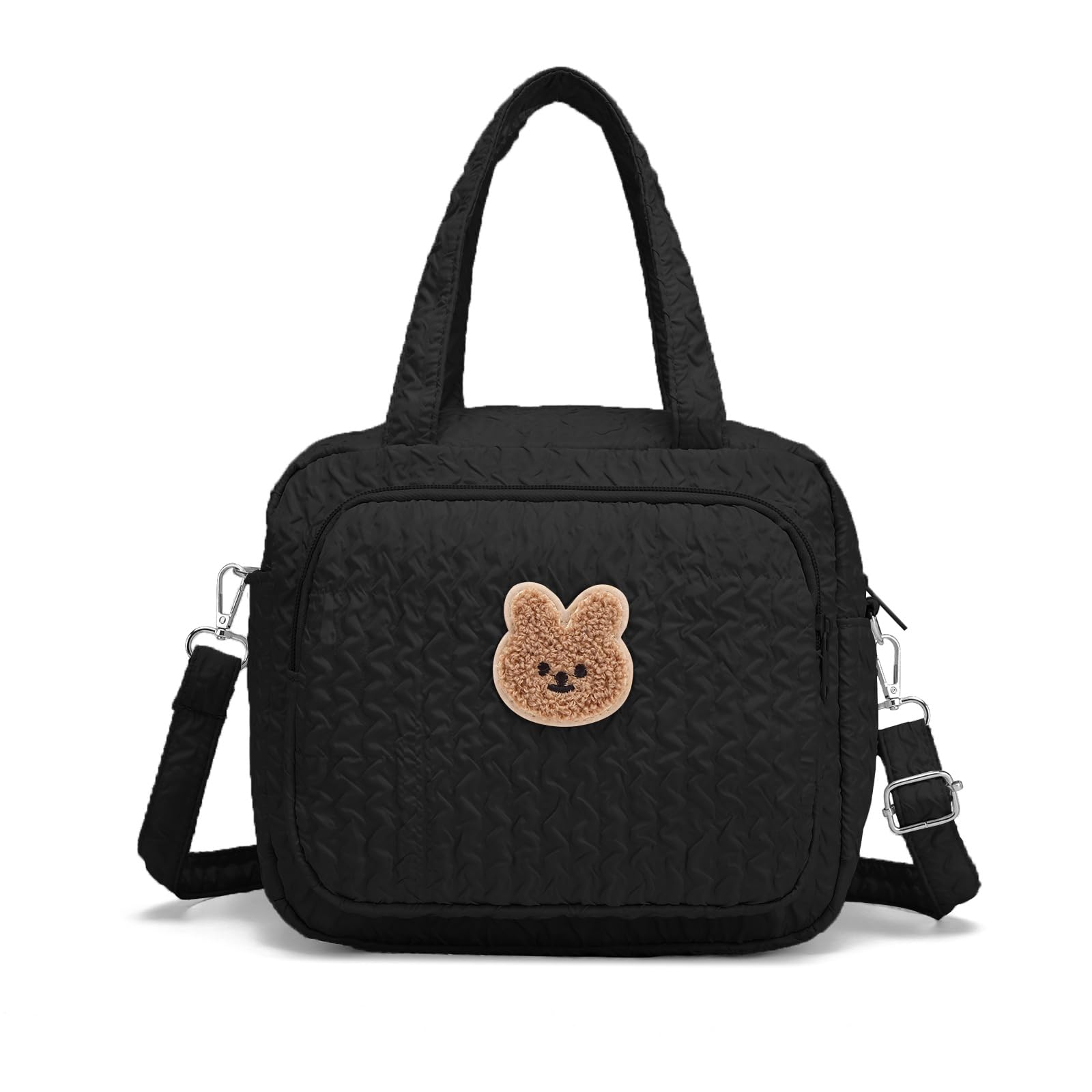 Fwkekye small diaper bag tote crossbody for convenient hands-free outings.