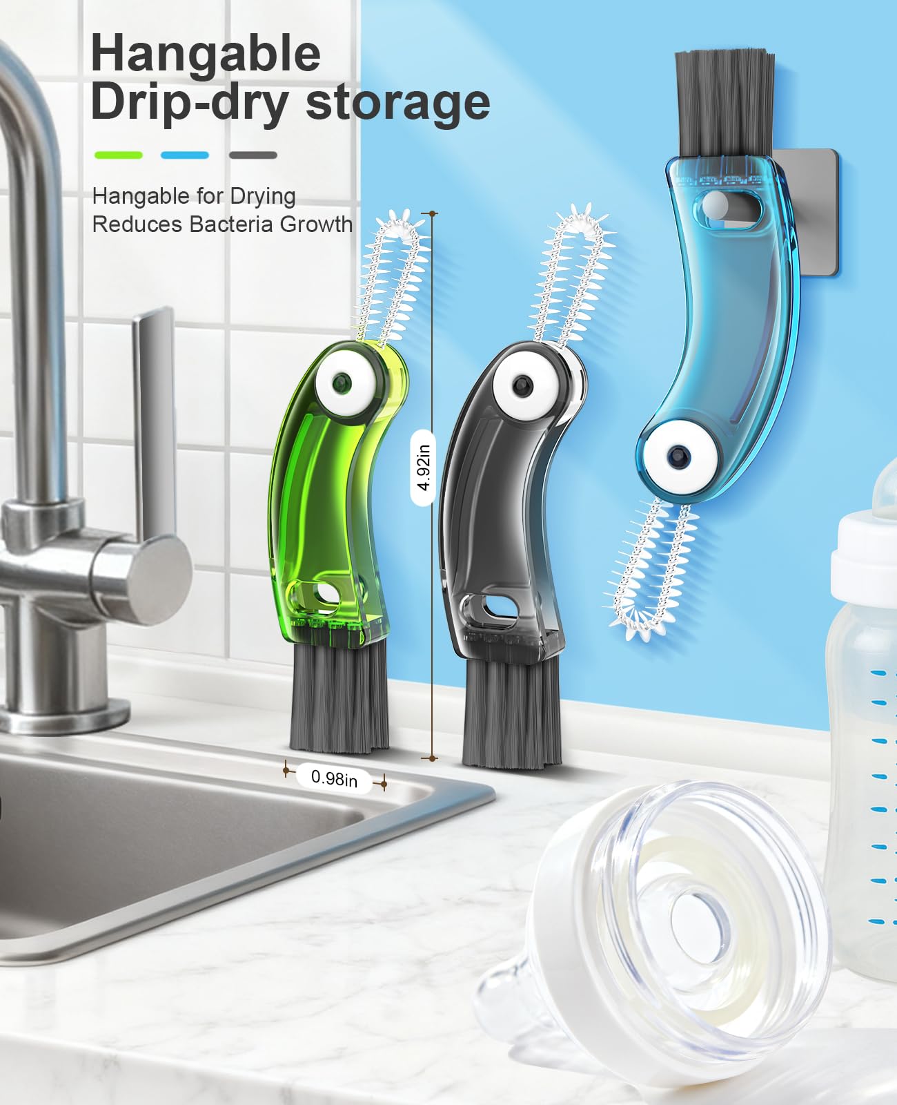 Fwomucl compact tool for kitchen gadgets and small appliances.
