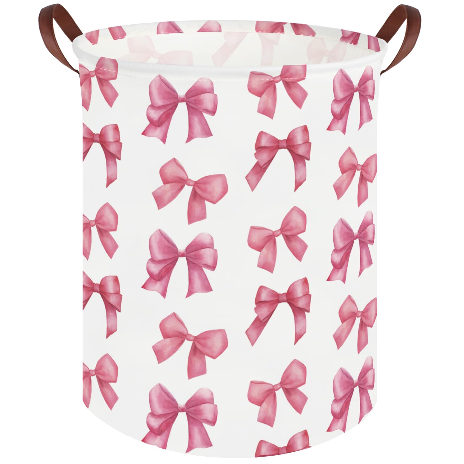 FXOCSHE Bow laundry basket stand demonstrates a sturdy frame for organized storage.