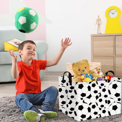 FXOCSHE collapsible dorm laundry basket in collapsed form saves closet space.