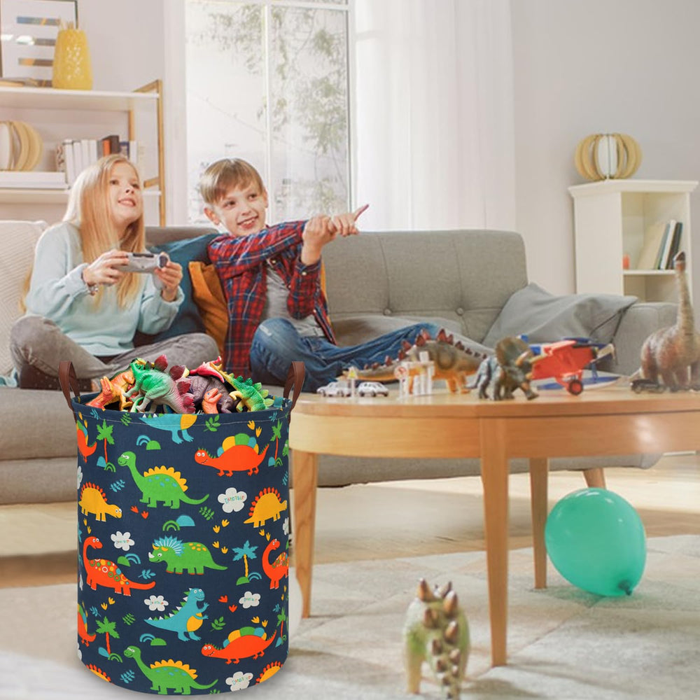 FXOCSHE dinosaur hamper open lid for easy toy organization