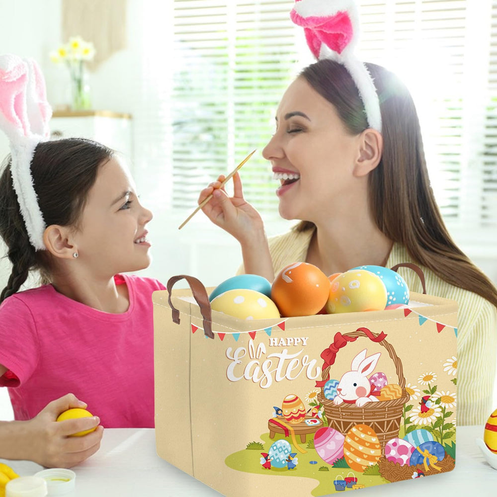 FXOCSHE Easter basket foldable design saves space
