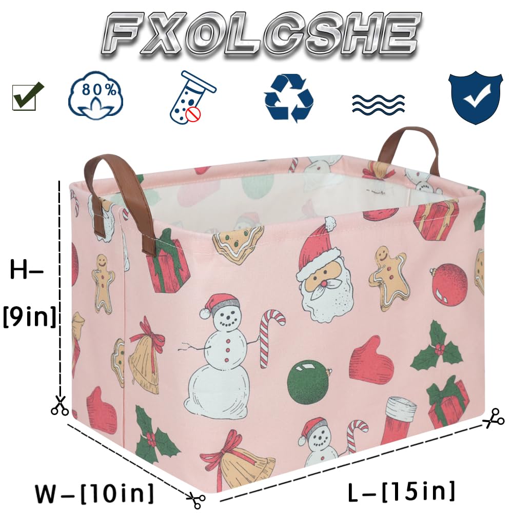 FXOCSHE foldable storage basket for compact spaces when not in use.