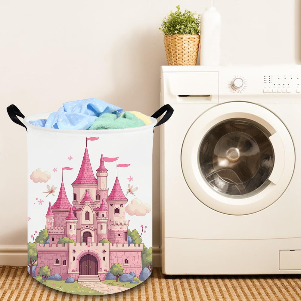 FXOCSHE kids basket in action storing toys in a nursery.