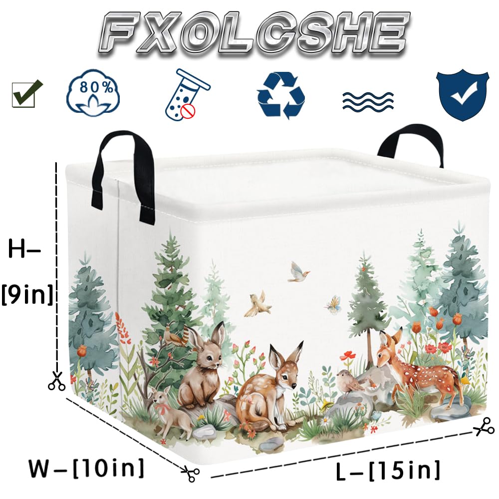 FXOCSHE lucky animal design basket adds charm and practical storage.