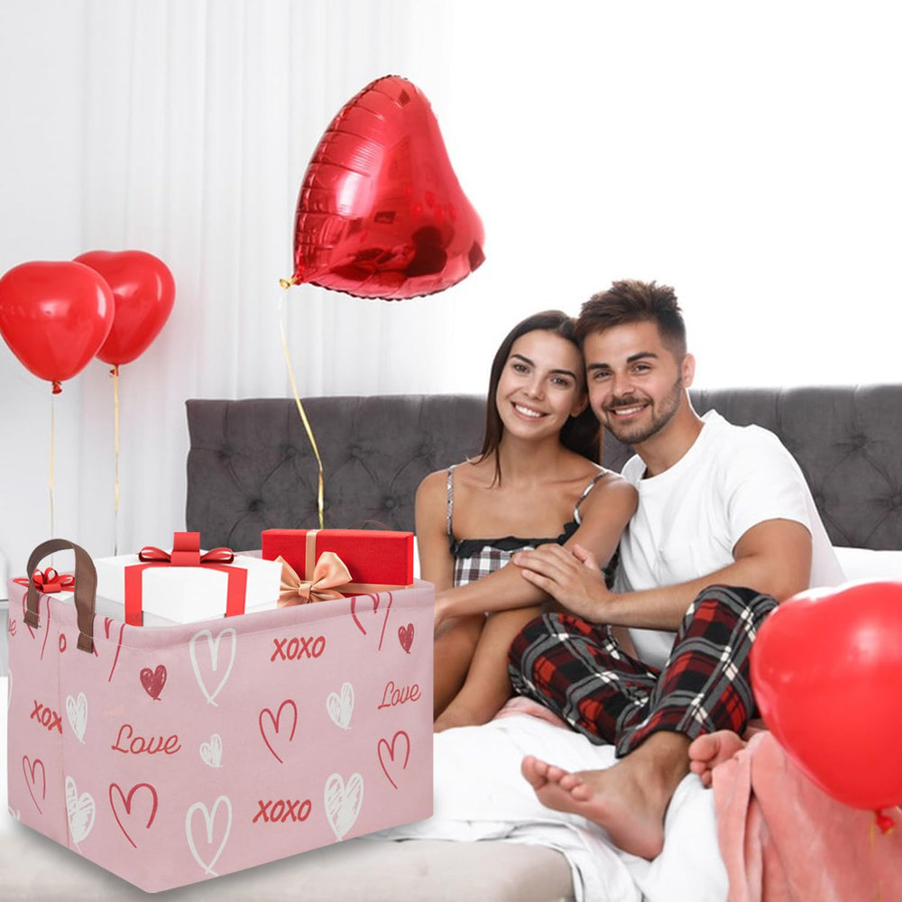FXOCSHE pink gift basket ideal for gifting and organizing