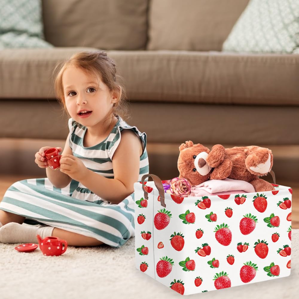FXOCSHE strawberry basket folded-storage demonstrates space savings