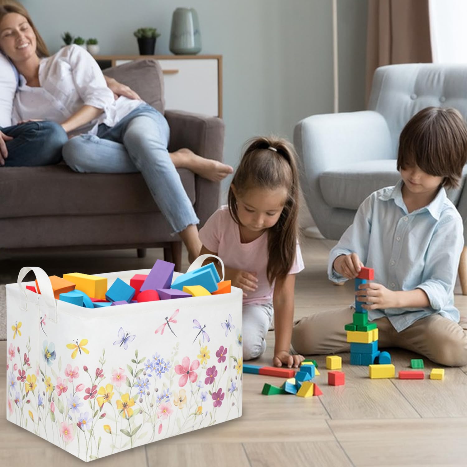 FXOCSHE waterproof collapsible storage box ready to organize any room.