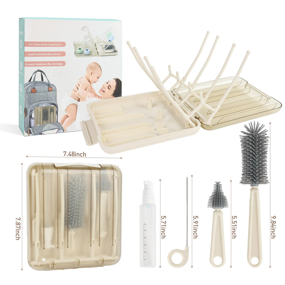 FXXQHT nipple brush reaches tiny openings for thorough cleaning