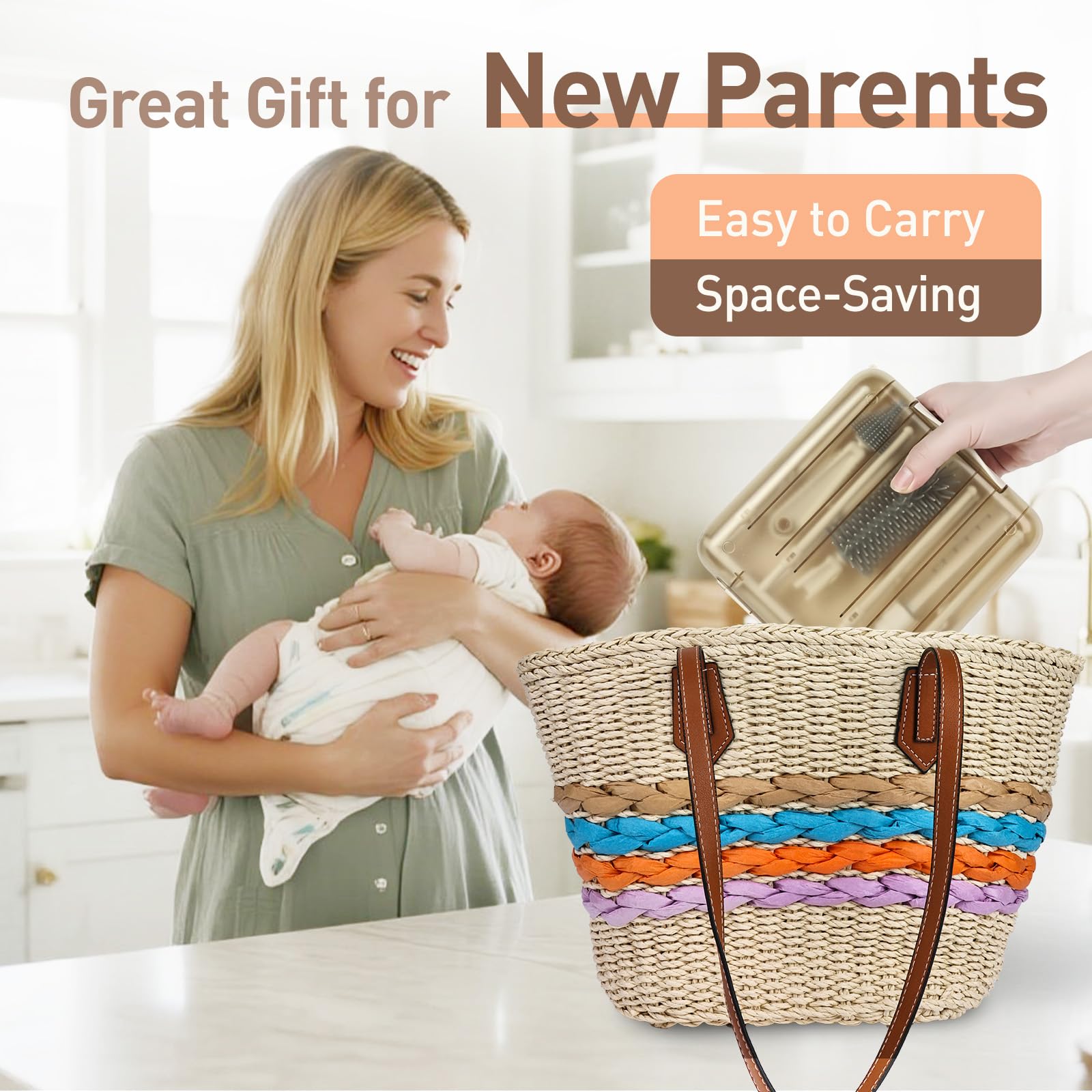 FXXQHT travel-clean kit ideal for on-the-go parenting