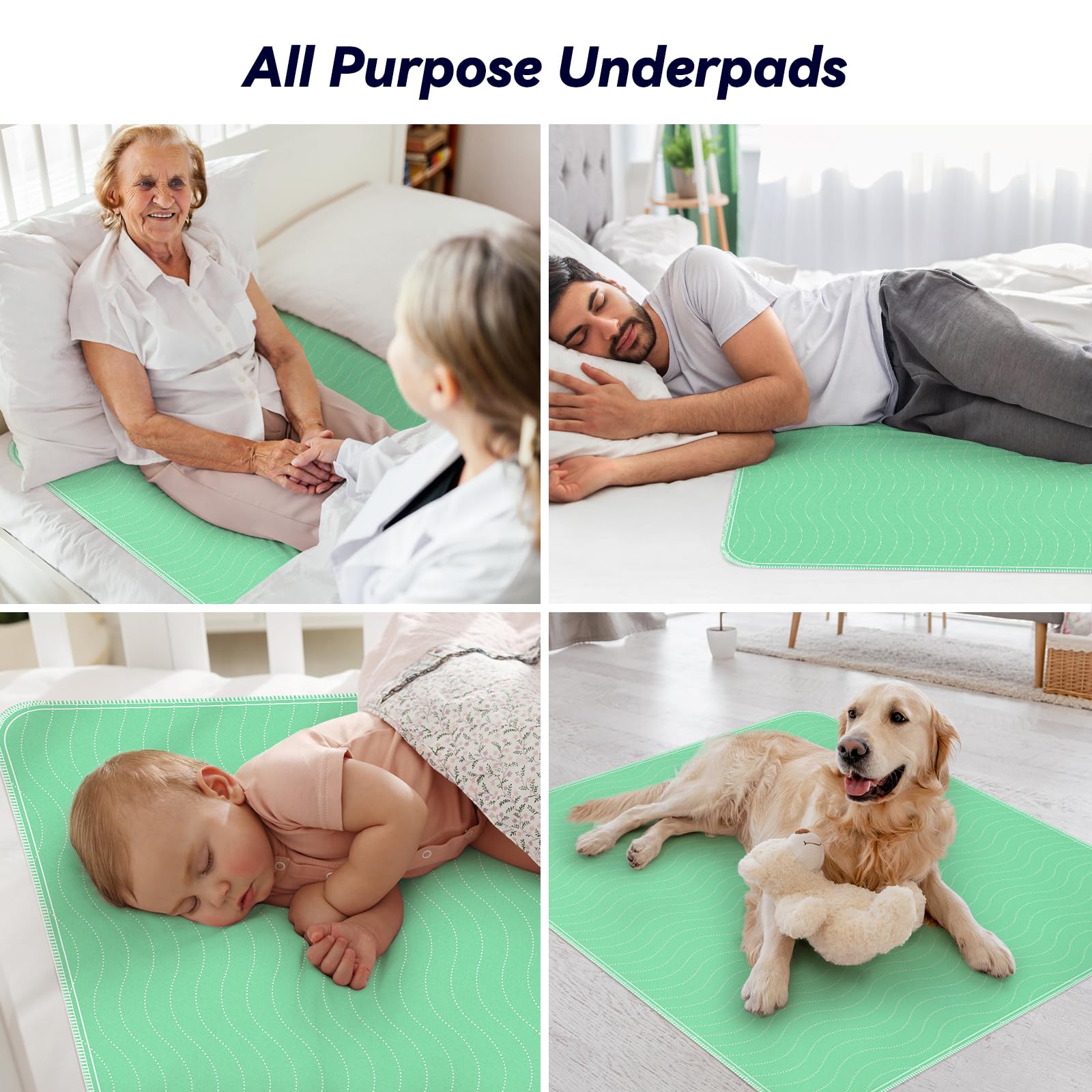 FYGRIP 6-pack 36x36 underpad provides ample coverage and value.