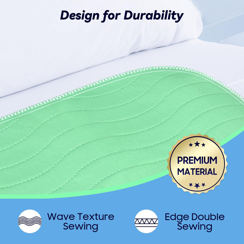 FYGRIP underpad durable wave-texture sewing and double-edge stitching.