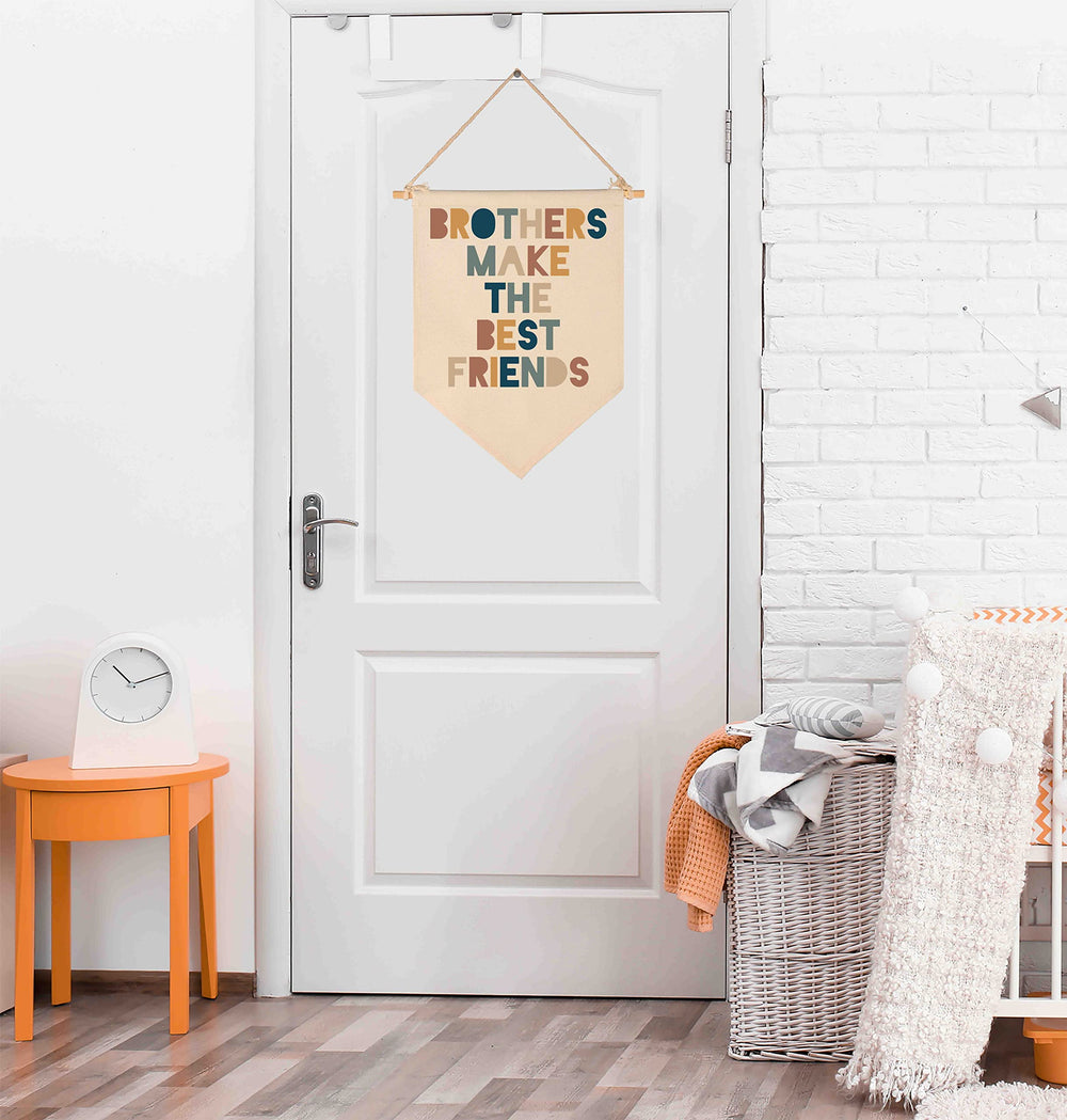 FYSIA nursery-banner beige canvas complements soft walls and playful accessories.