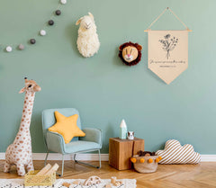 FYSIA premium cotton canvas wall decor highlights natural texture for cozy spaces