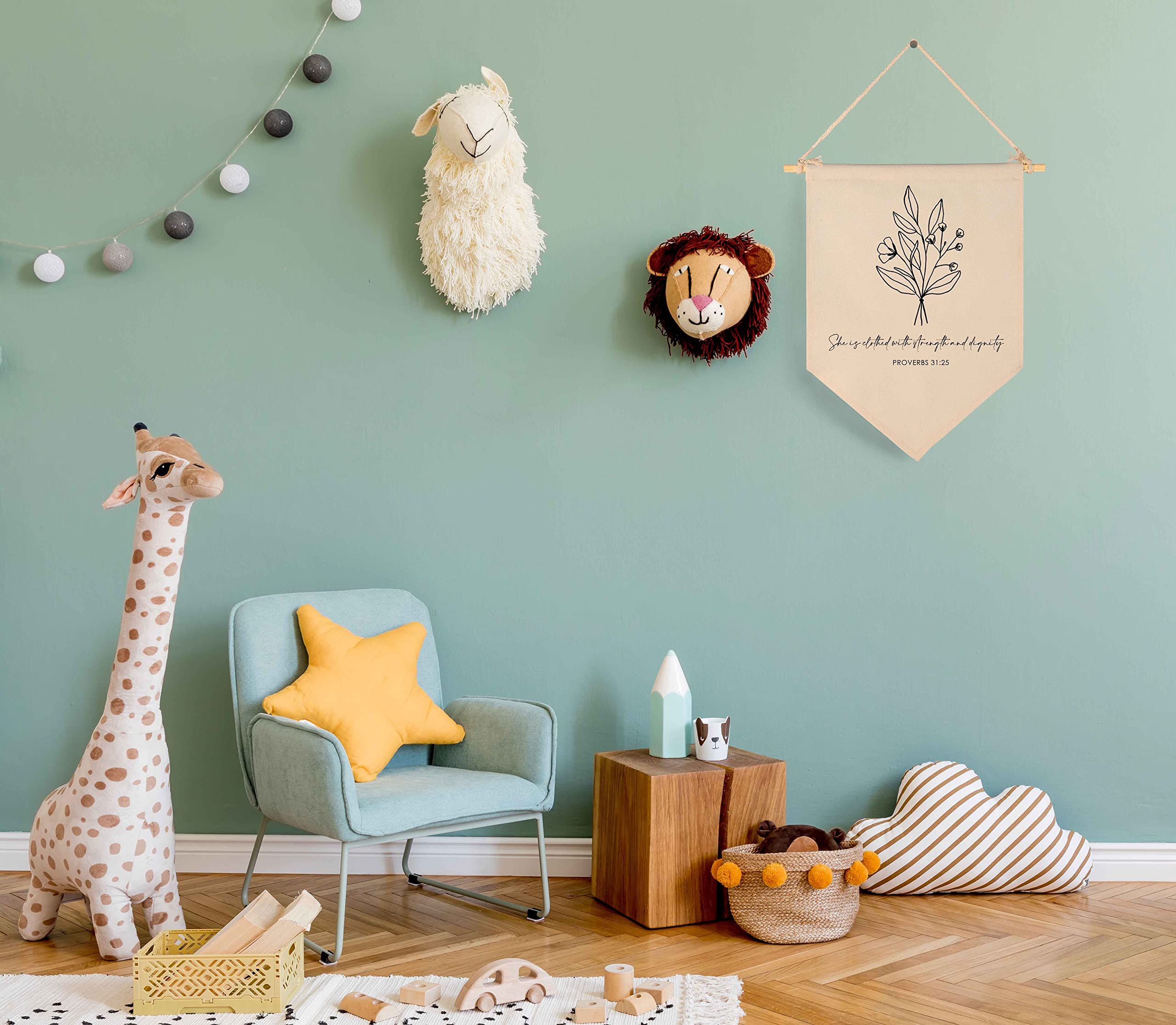 FYSIA wall decor suited for nursery, bedroom, and playroom spaces.