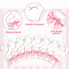 FYSUIMU baby-wardrobe-organization divider helps keep clothes by age.