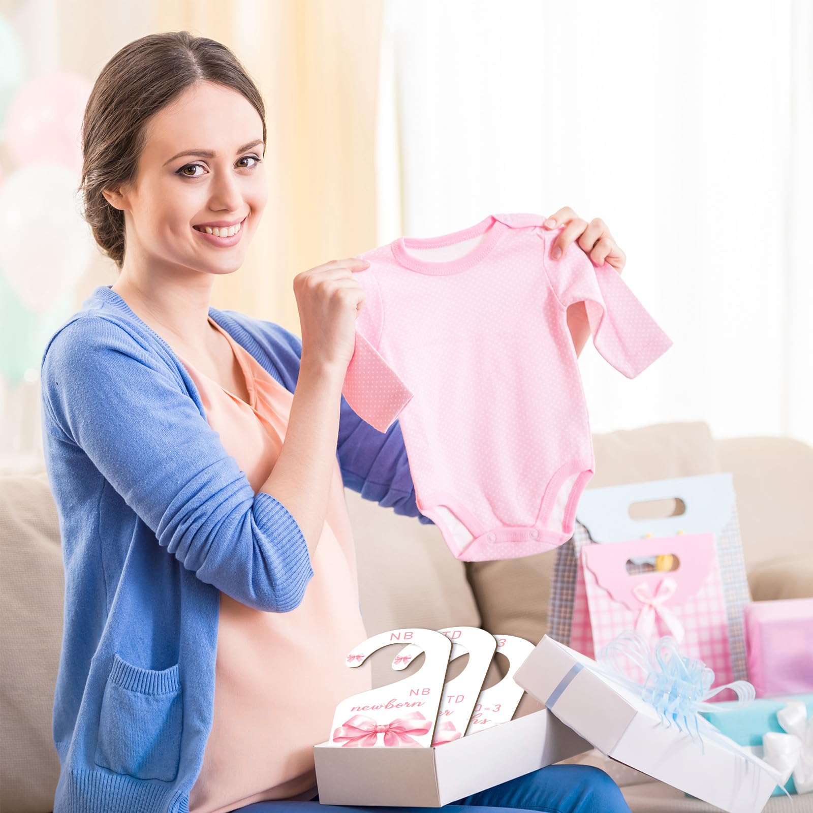 FYSUIMU pastel nursery decor that doubles as keepsake growth markers.