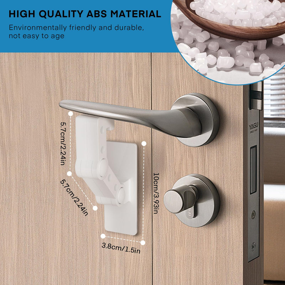 FYY cabinet lock works on cabinets, closets, and refrigerators to prevent access.