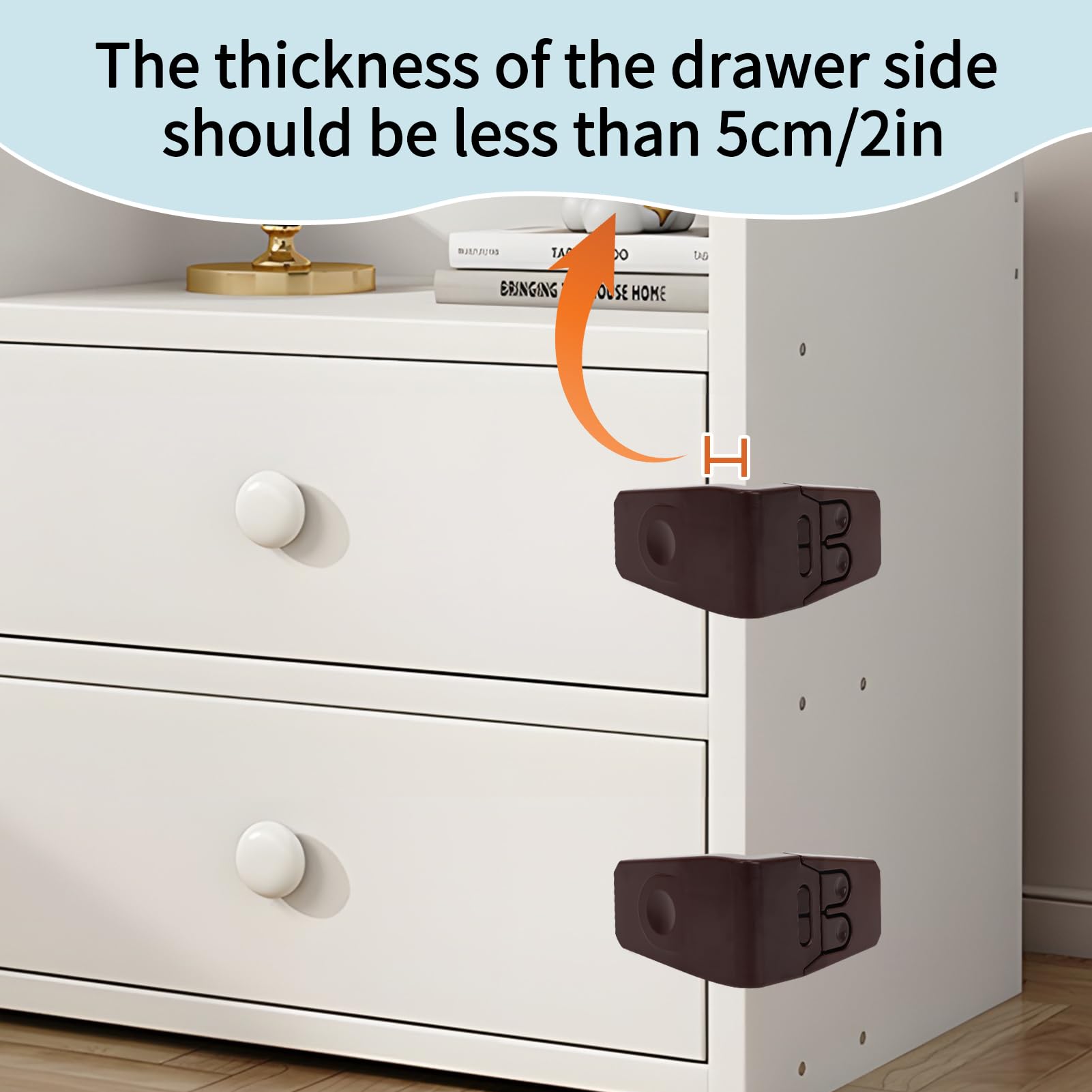 FYY cabinet locks on-door setup demonstrates broad application for cupboards and drawers.