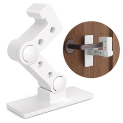 FYY child proof door lever lock 2-pack ready for installation to prevent toddlers from opening doors.